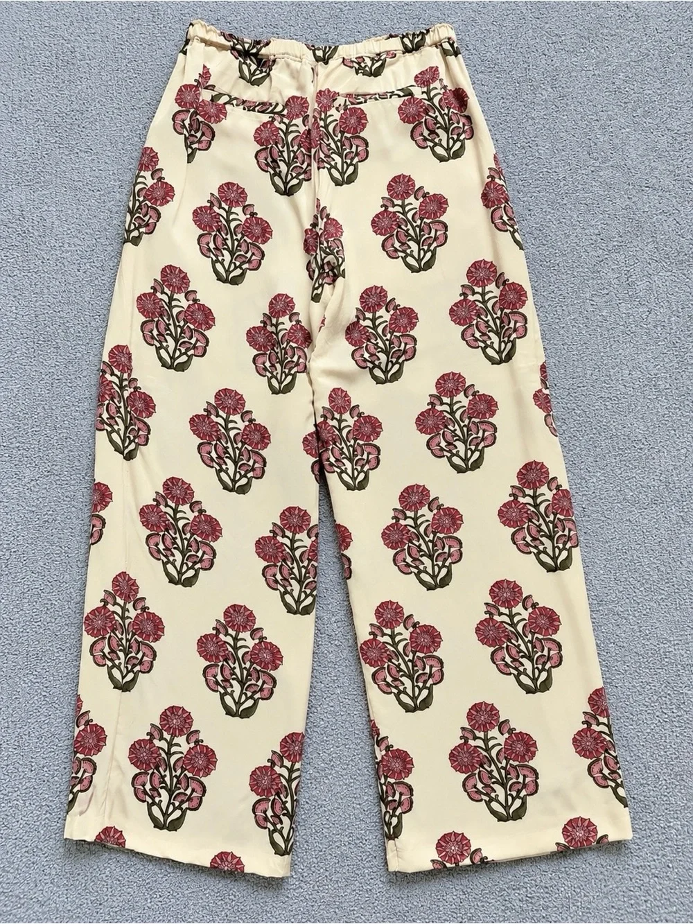 J. Crew Floral Print, Wide Leg, Pull-On Pants, size XXS